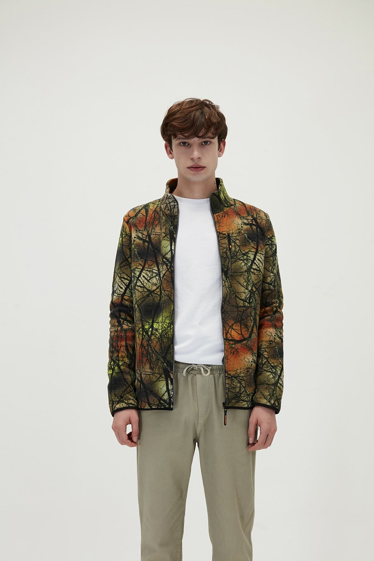 BAD BEARPolar CeketBad Bear Equinox Full Zip  Polar Erkek Polar Ceket 21.02.21.003-C70KHAKI