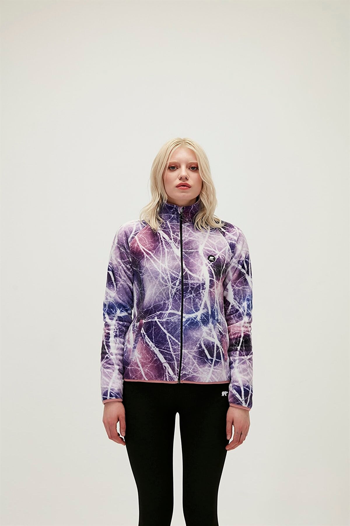 BAD BEARPolar CeketBad Bear Equinox Full Zip Polar Kadın Polar Ceket 21.04.21.001-C11PURPLE