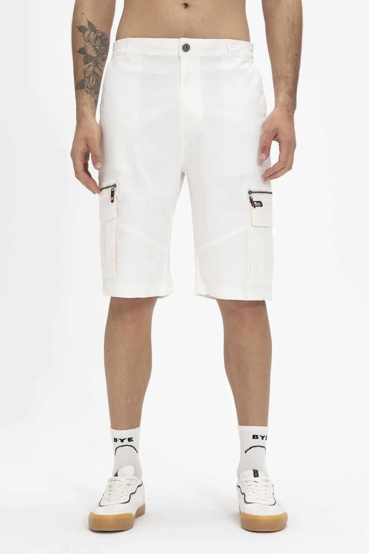 BAD BEARŞortBad bear Rope Shorts Erkek Şort 23.01.11.002OFF-WHITE