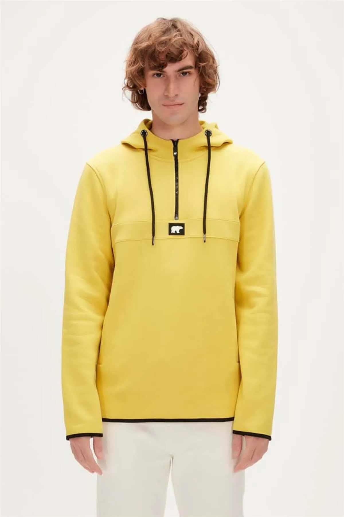 BAD BEARSweatshirtBad Bear DEFENCE HALF-ZIP Erkek Sweatshirt 19.02.27.027CIDER