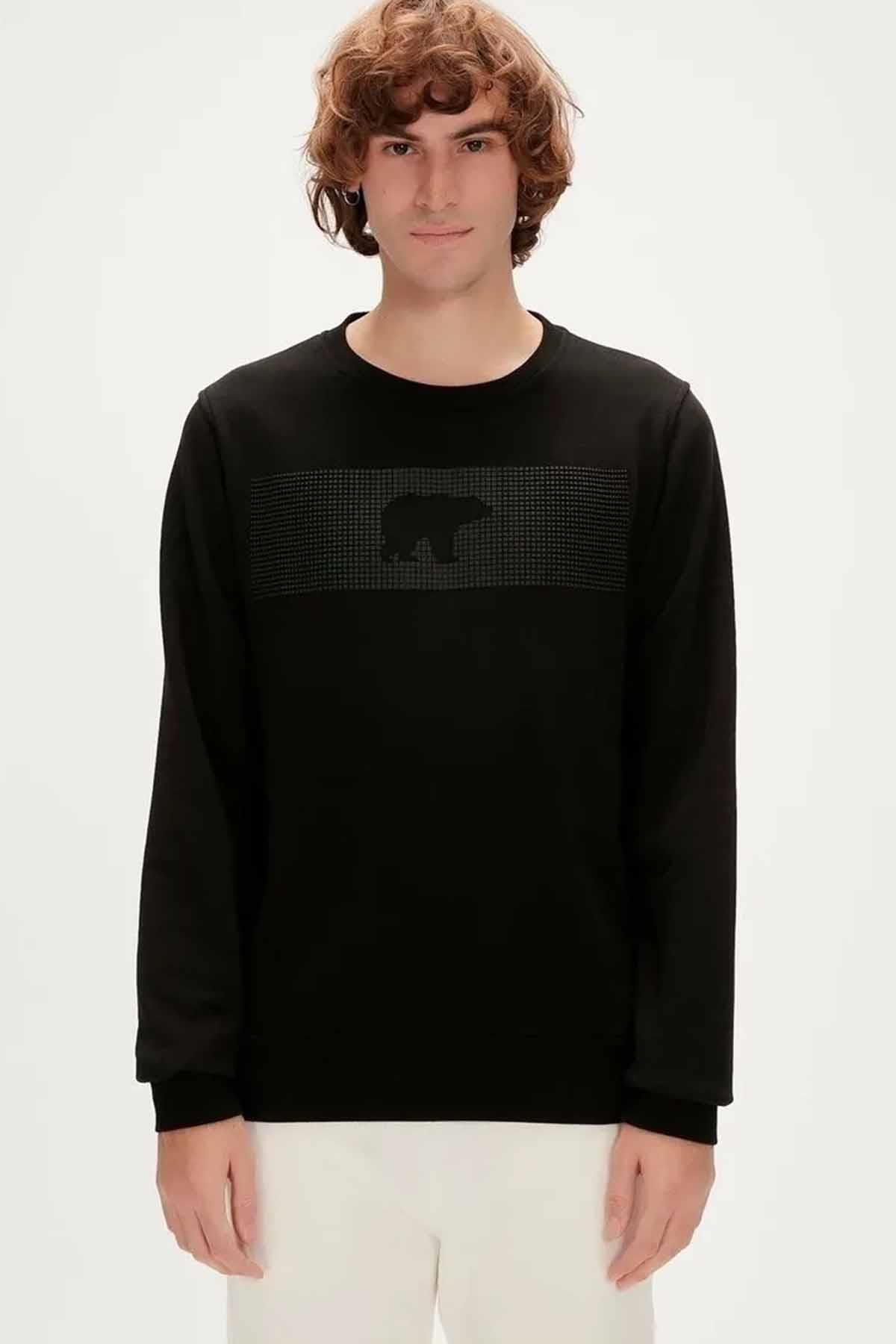 BAD BEARSweatshirtBad Bear Fancy Crewneck Erkek Sweatshirt 19.02.12.007MIDNIGHT