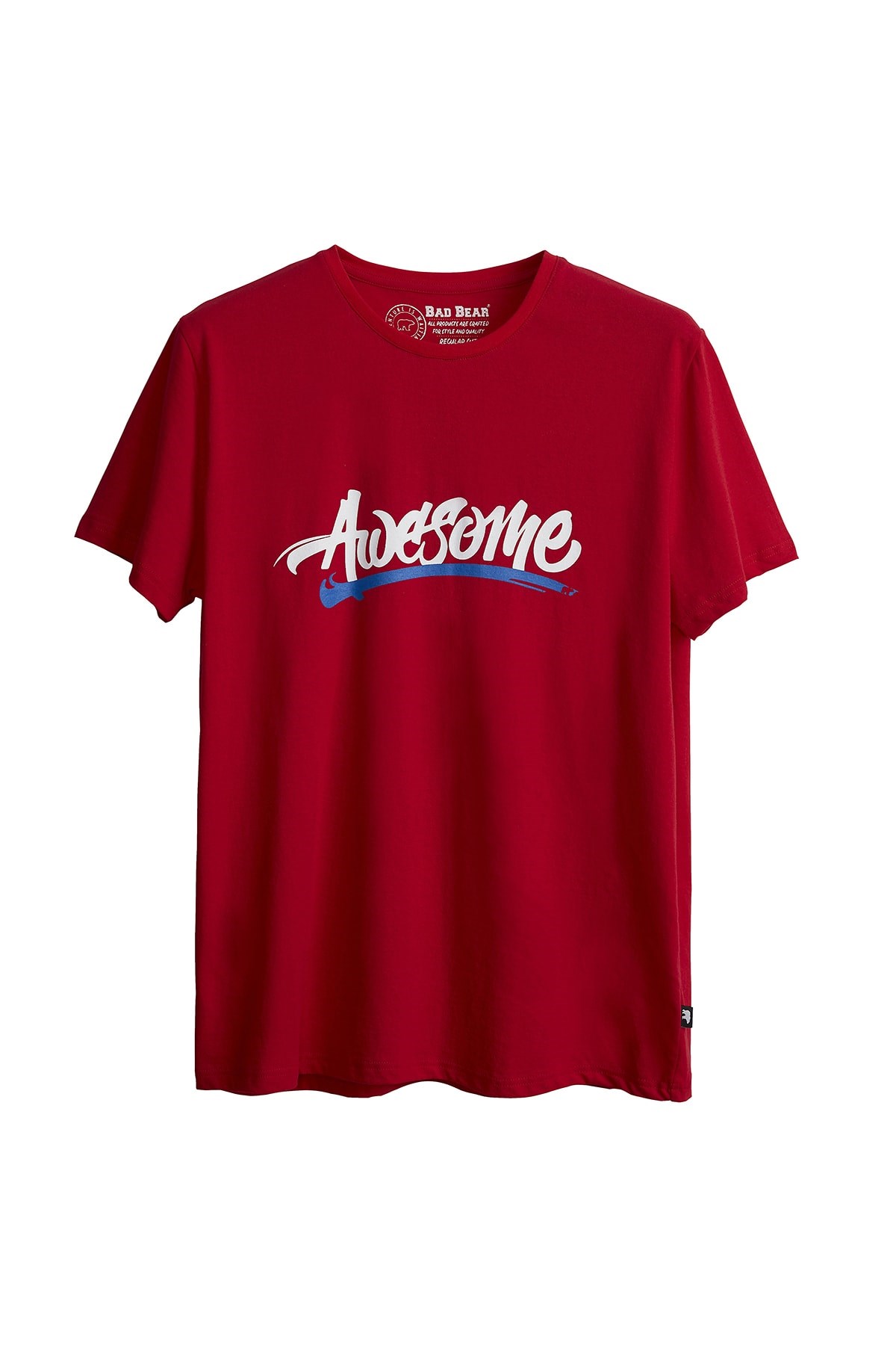BAD BEARTişörtBad Bear Awesome Tee Erkek Tişört 21.01.07.004Crimsonred