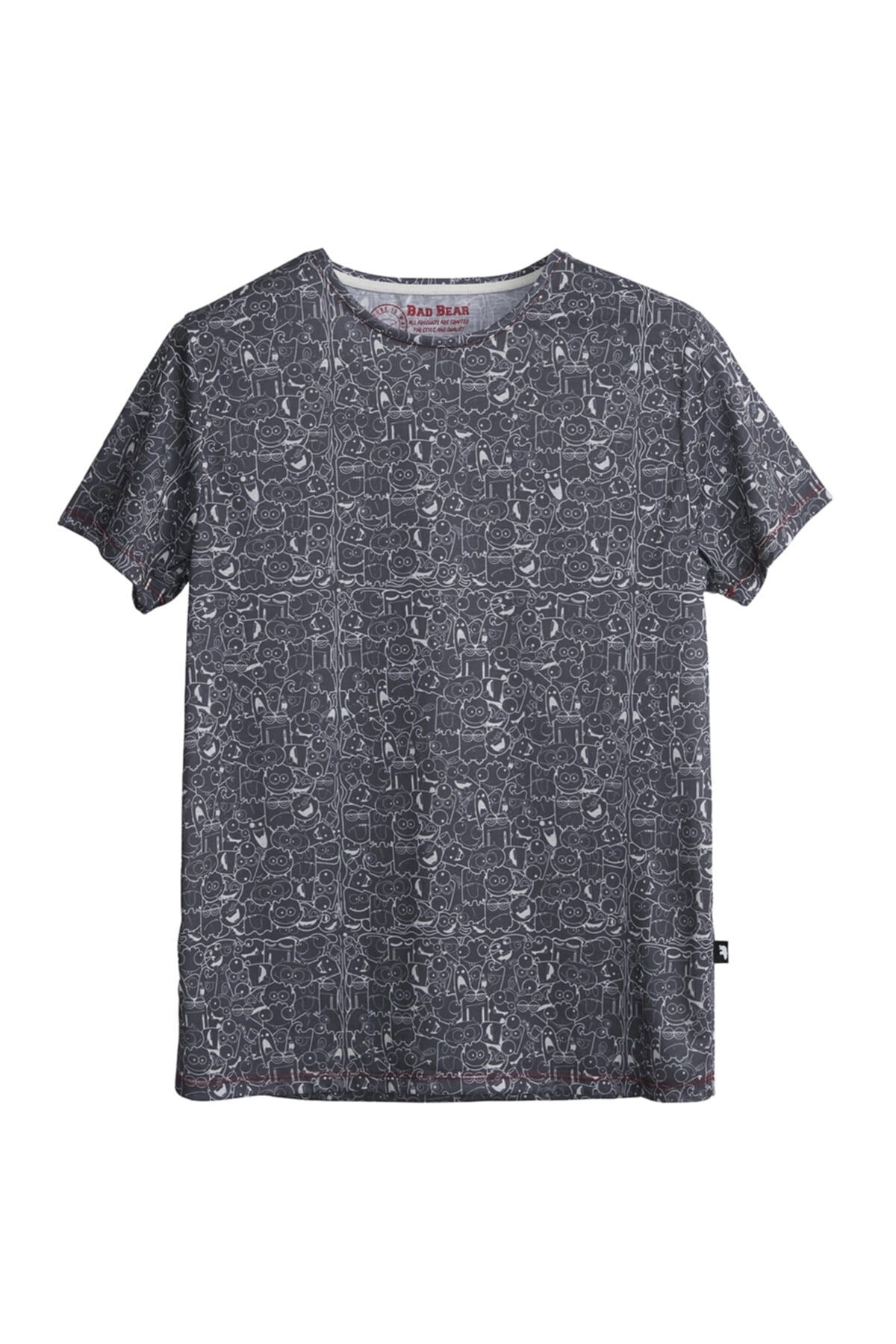 BAD BEARTişörtBad Bear Draft Tee Erkek Tişört 21.01.07.020Raven