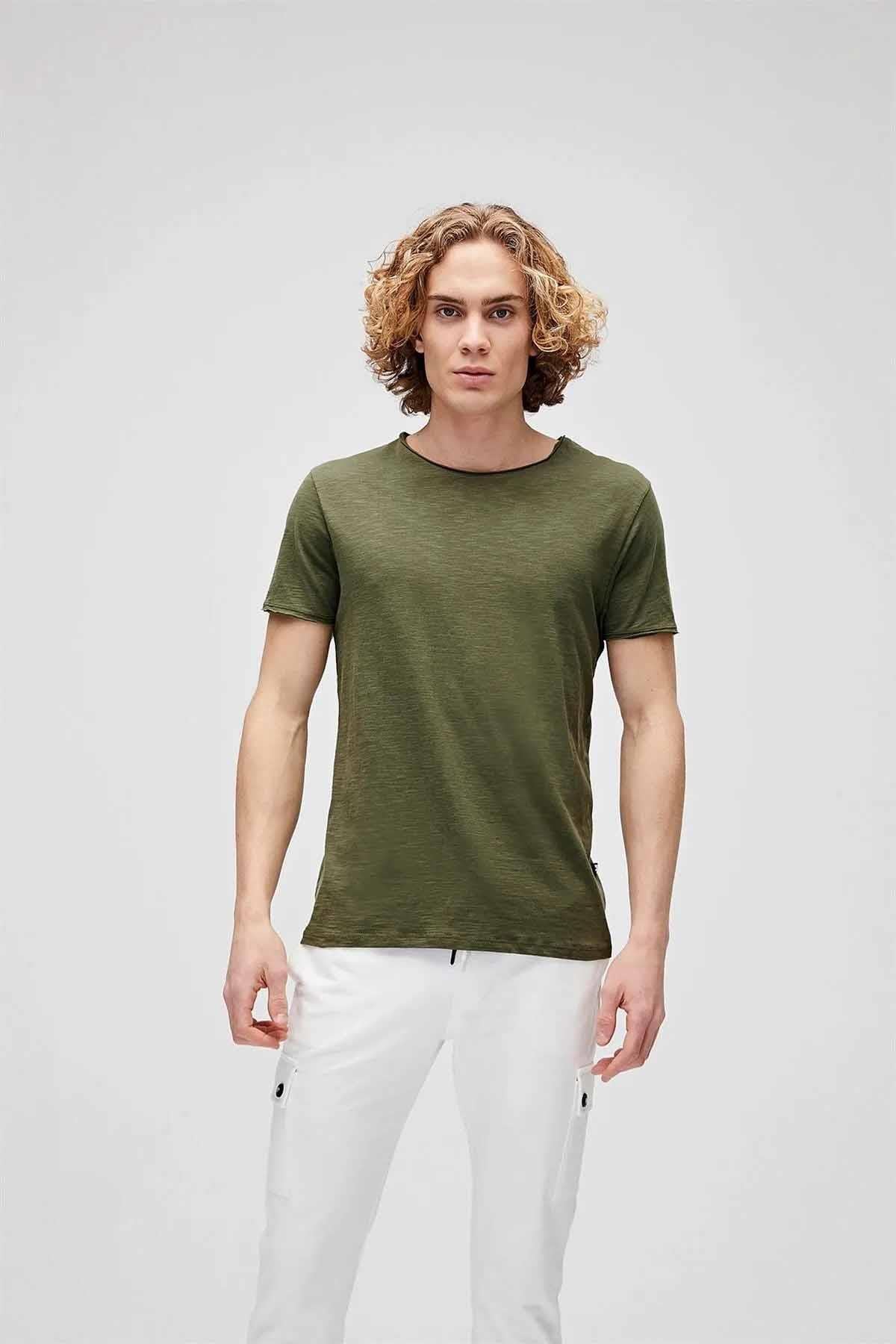 BAD BEARTişörtBad Bear O-NECK TEE Erkek Tişört 18.01.07.011 HakiHAKI