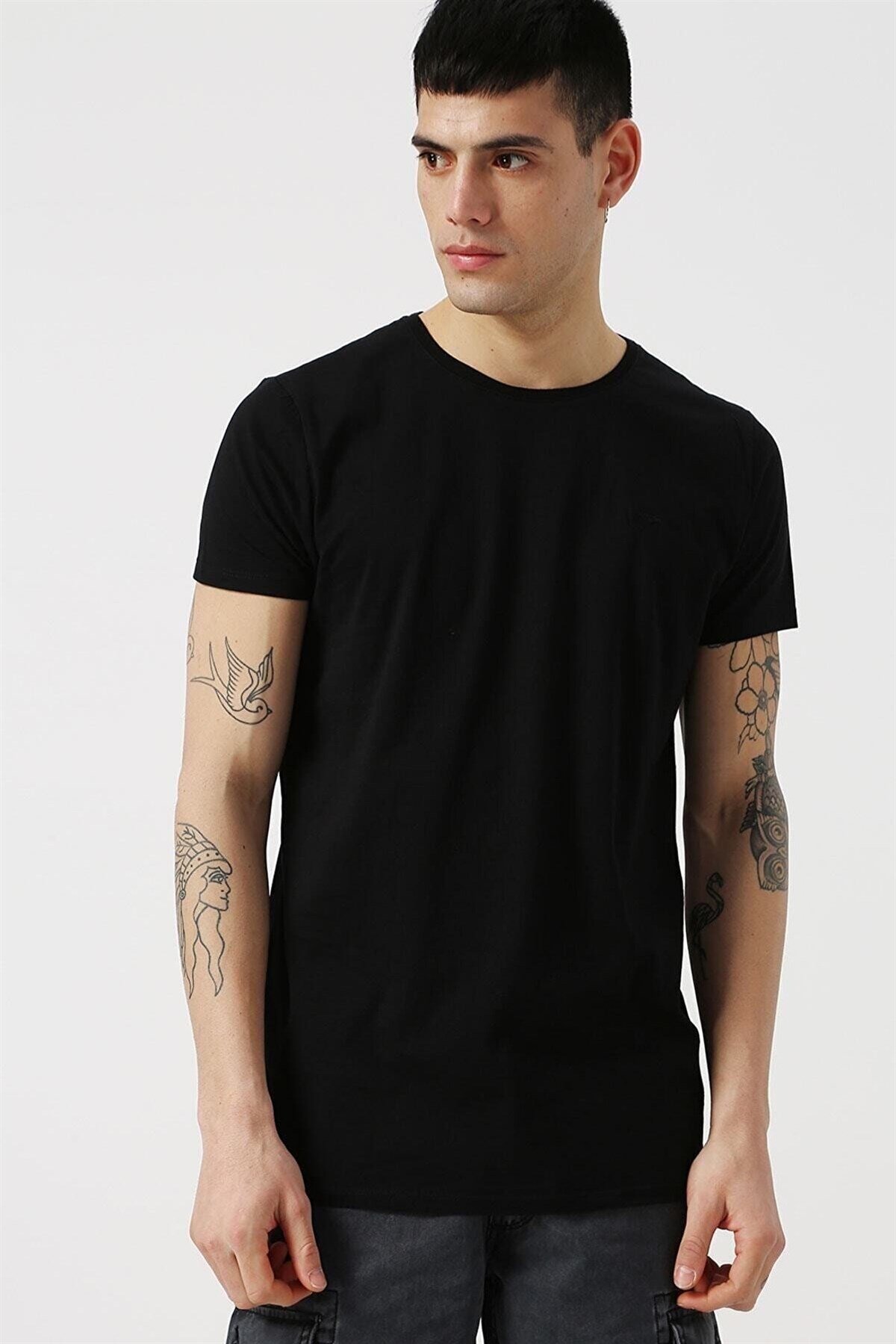 BAD BEARTişörtBad Bear Solid T-Shirt Erkek Tişört 19.01.07.045NIGHT