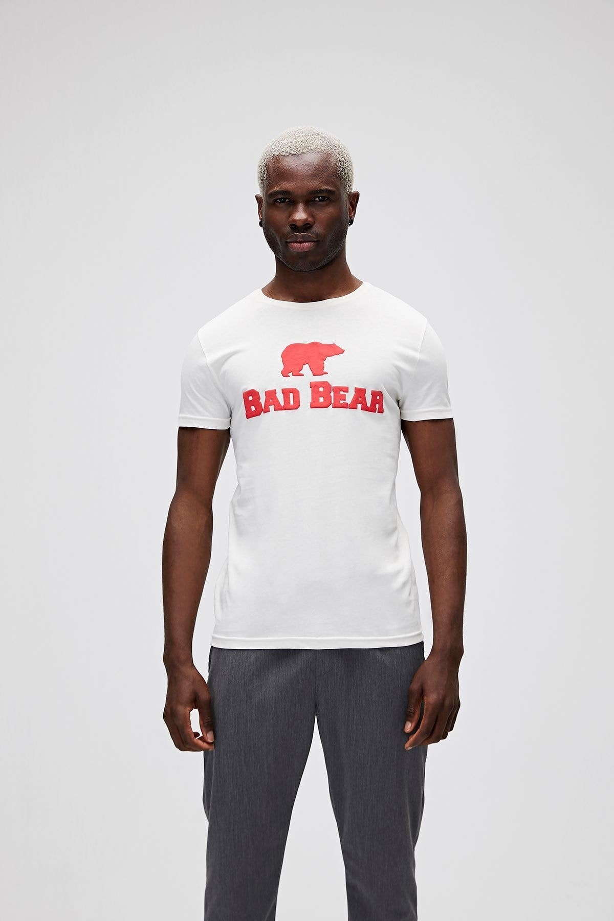 BAD BEARTişörtBad Bear Tee Erkek Tişört 19.01.07.002White-Red