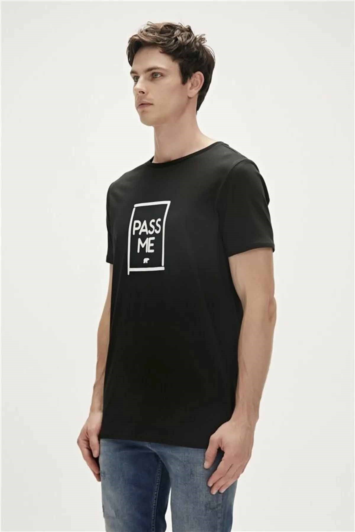 BAD BEARTişörtBadbear Pass Me T-Shirt Erkek Tişört 23.01.07.022Night