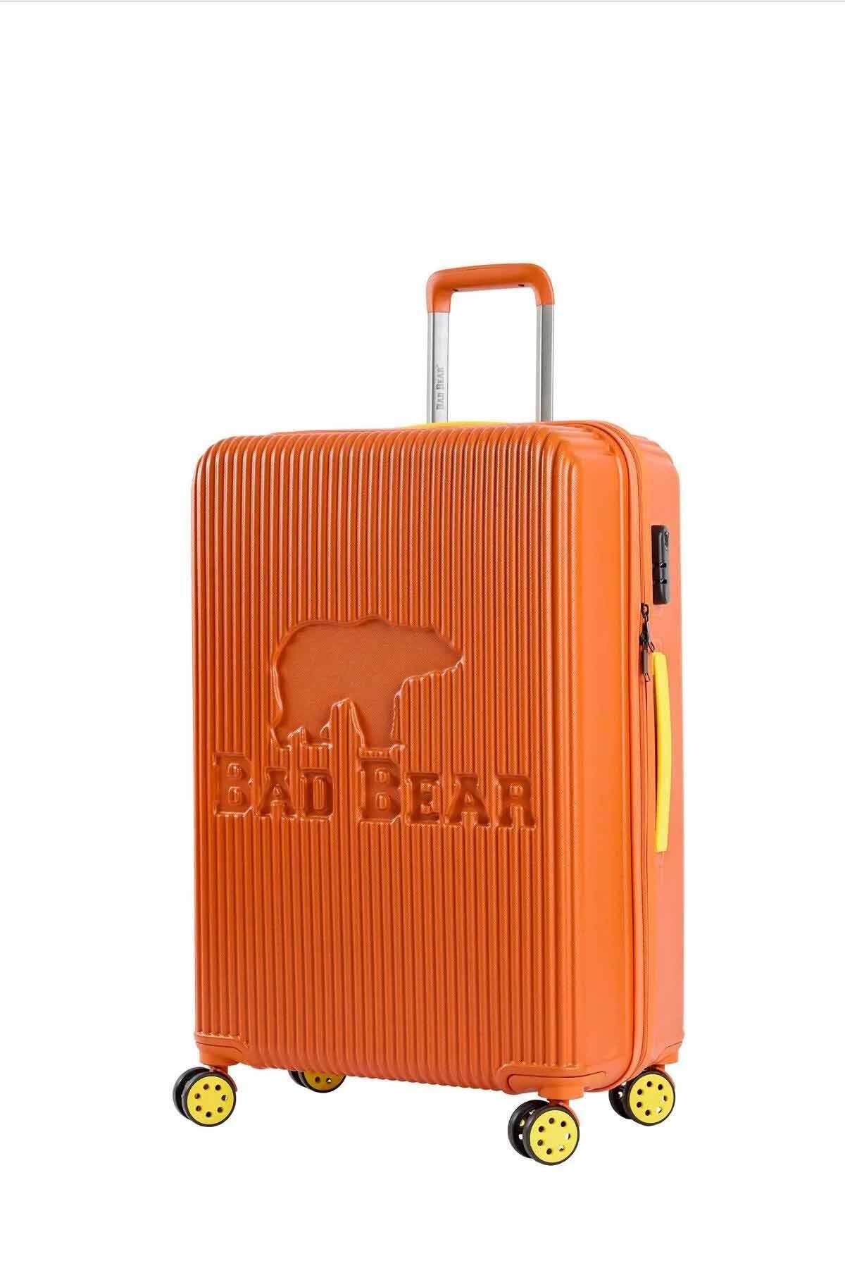 BAD BEARValizBad Bear LOGO SUITCASE 95L Unisex Valiz 23.01.80.001ORANGE