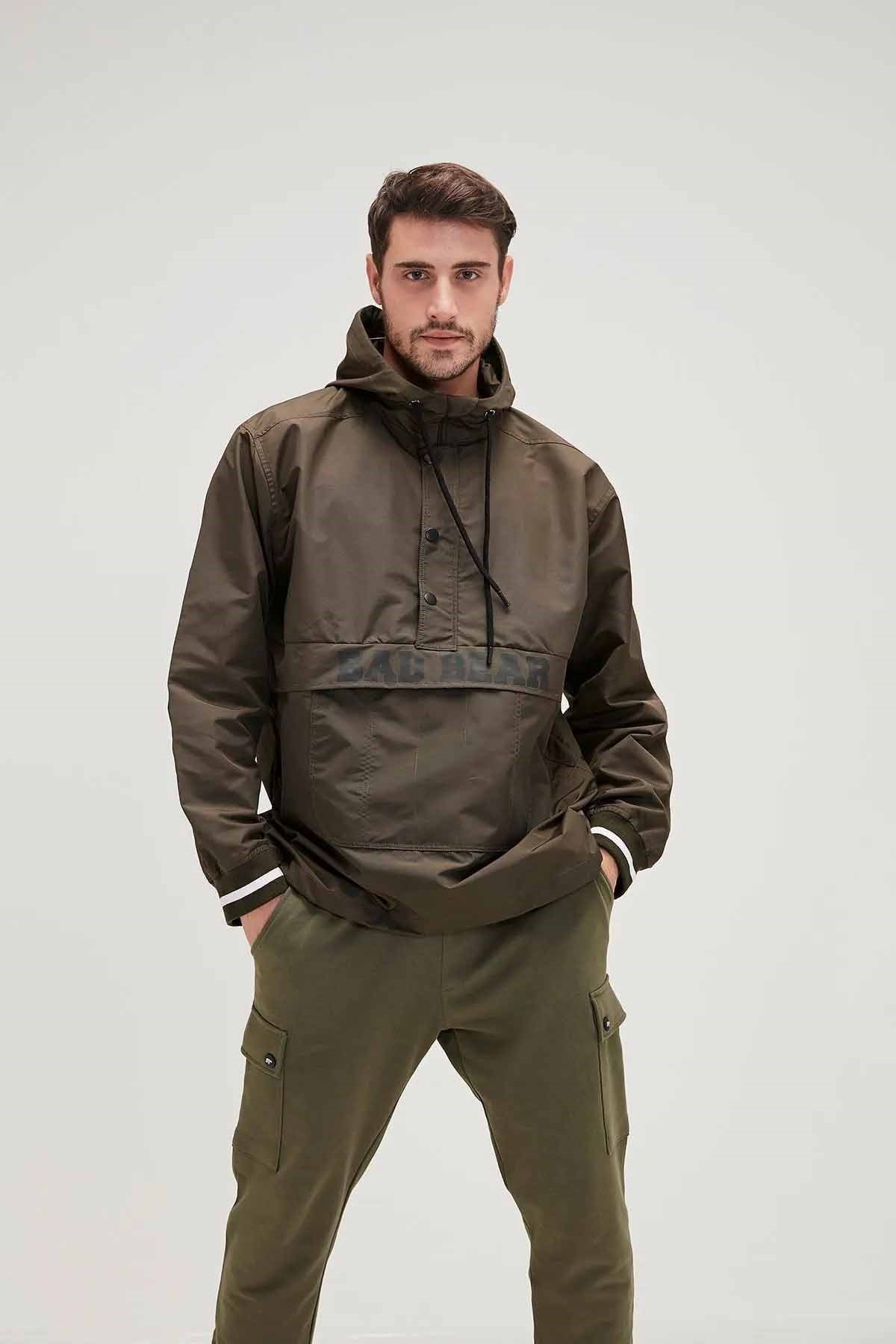 BAD BEARYağmurlukBad Bear HURRICANE WINDBREAKER Erkek Yağmurluk 19.02.13.009Khaki
