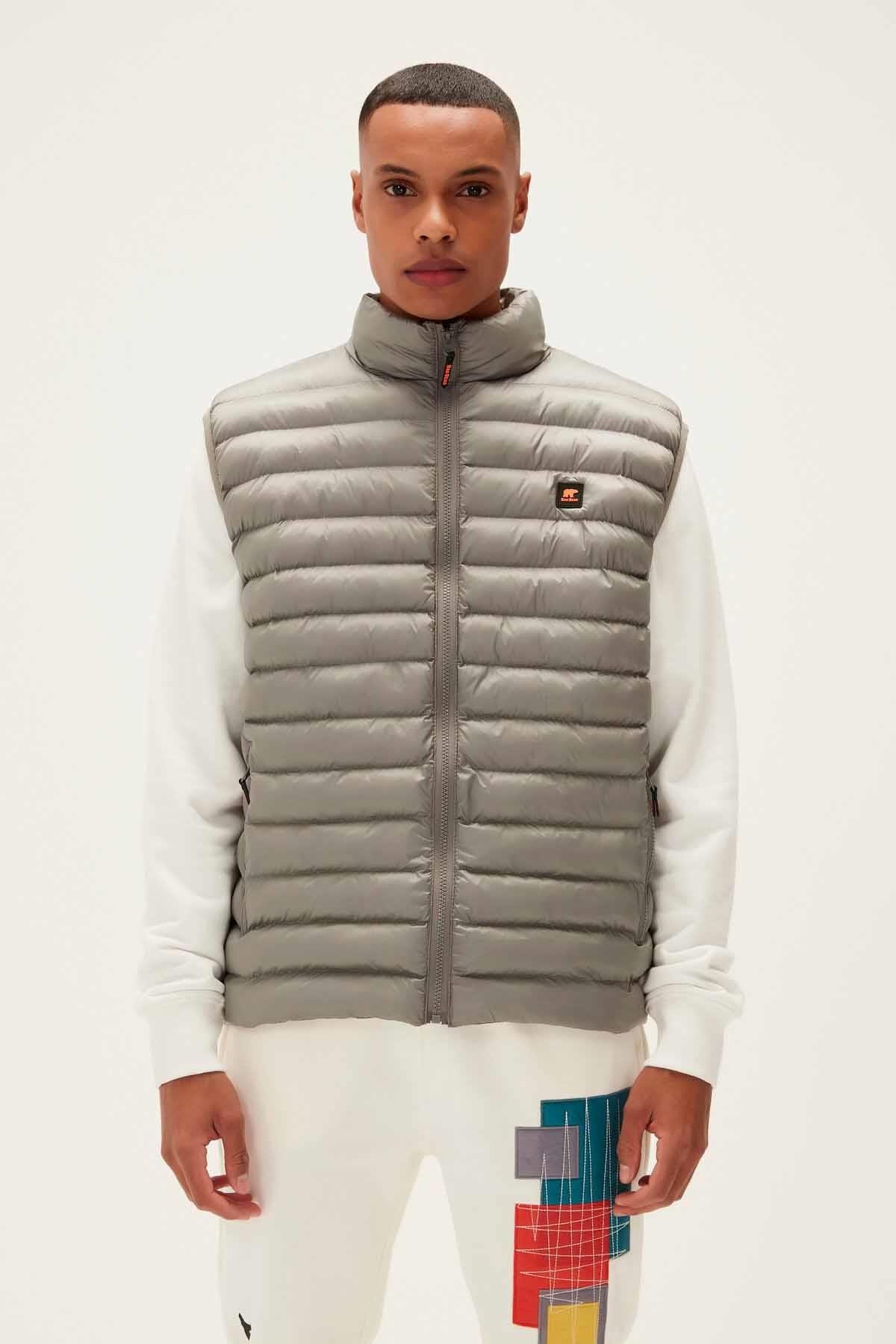 BAD BEARYelekBad Bear ARCHER PUFFER VEST Erkek Yelek 22.02.17.002GRAY