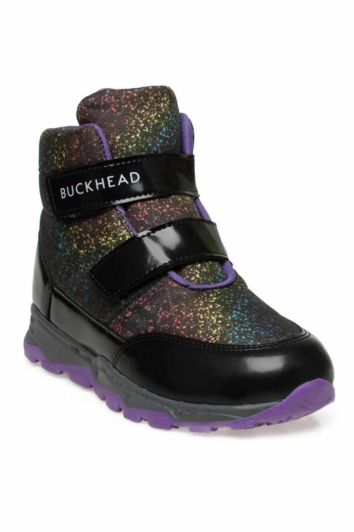 BuckheadBotBuckhead Snowshell Çocuk Bot Ayakkabı BUCK4183Siyah-Mor