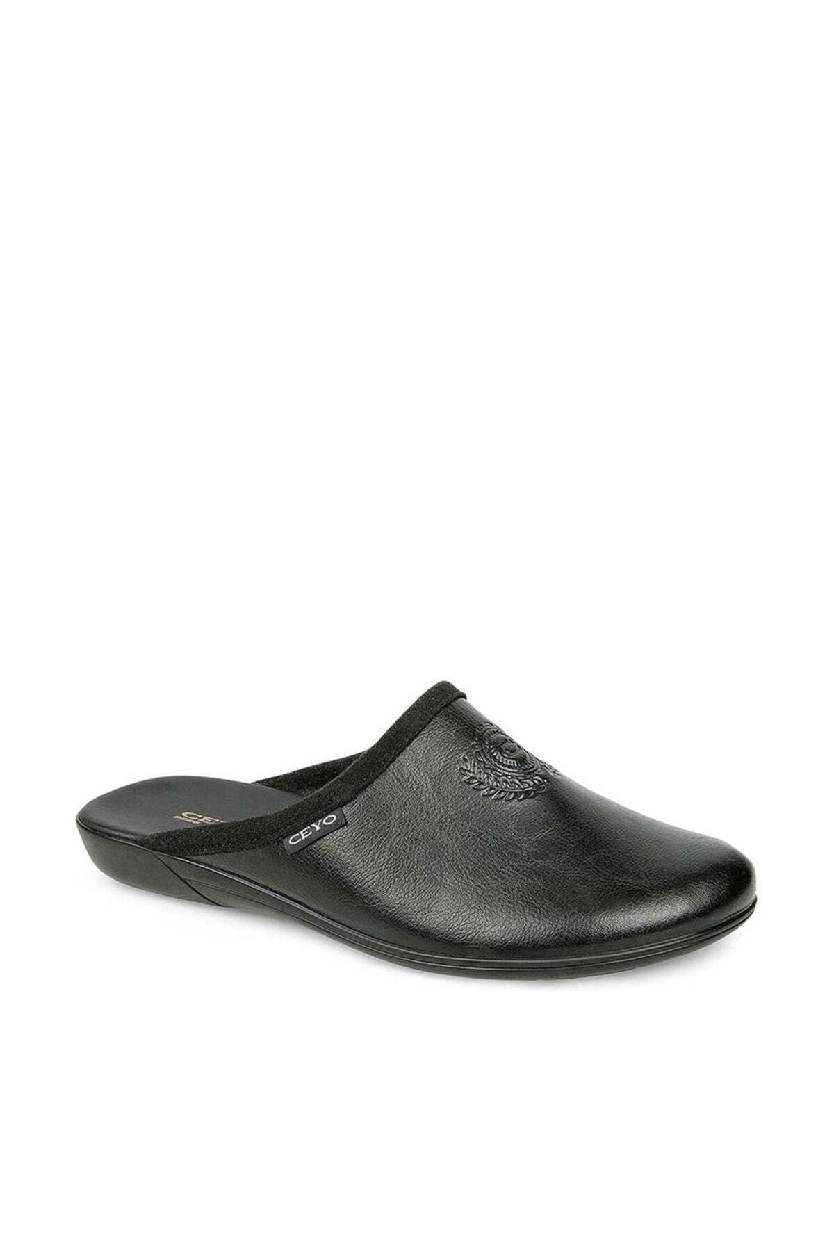 Ceyo 9866-17 Kadın Terlik Ayakkabı 08481SIYAH