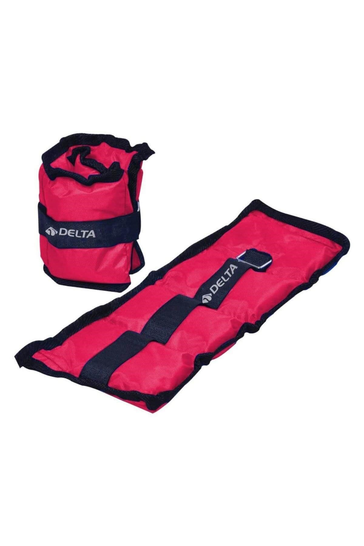 DELTADambılDelta El Ayak Ağırlığı 0,5 KGx2 Adet Unisex Dambıl EAS 53-Kırmızı