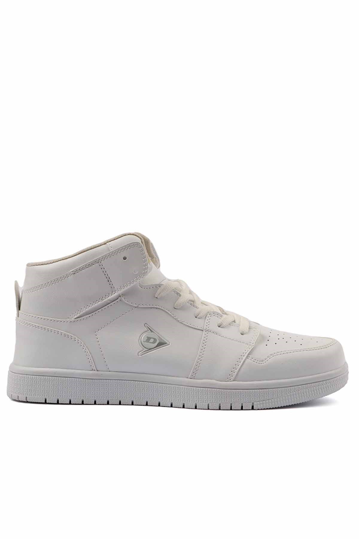 DUNLOPGünlük SporDunlop Force Mid Beyaz Sneakers Erkek Günlük Spor Ayakkabı DNP-1840-BBEYAZ