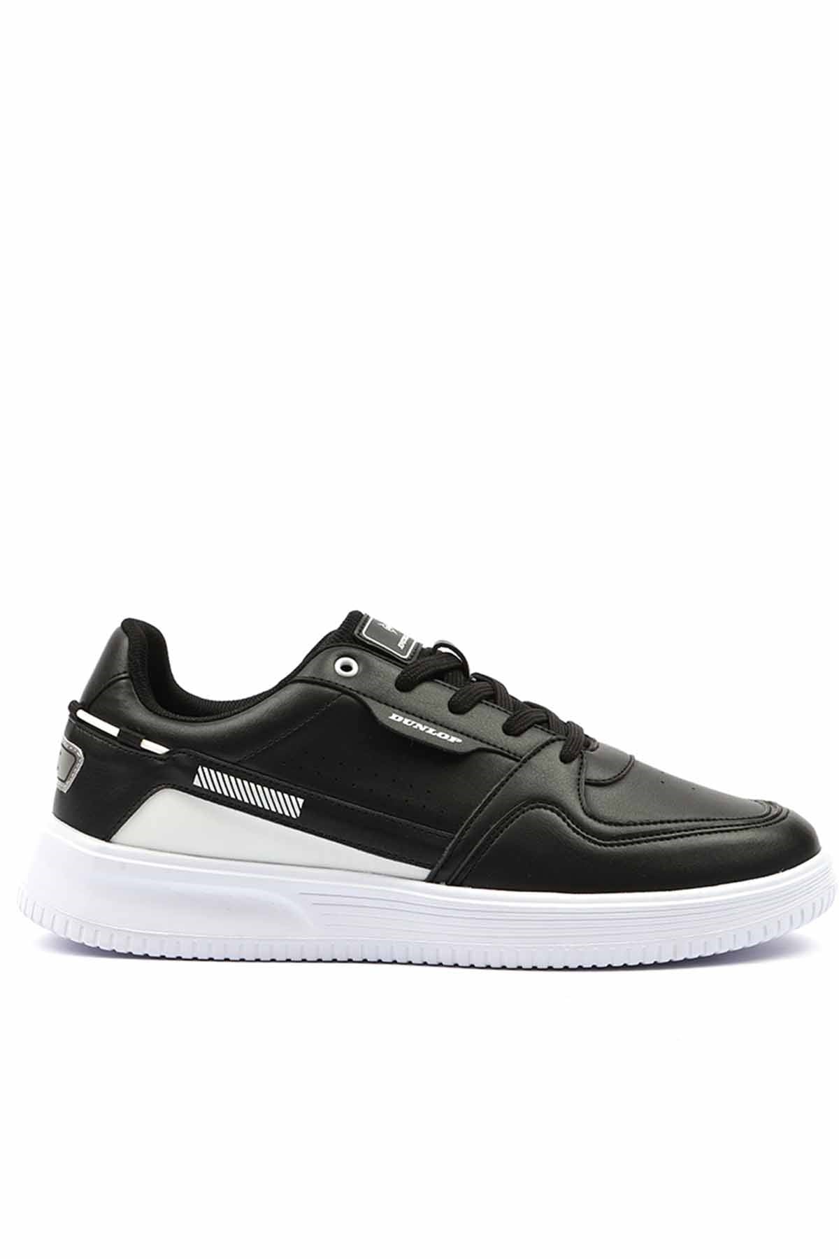DUNLOPGünlük SporDunlop Siyah Beyaz Sneakers Erkek Günlük Spor Ayakkabı DNP-1769S-BSiyah-Byz