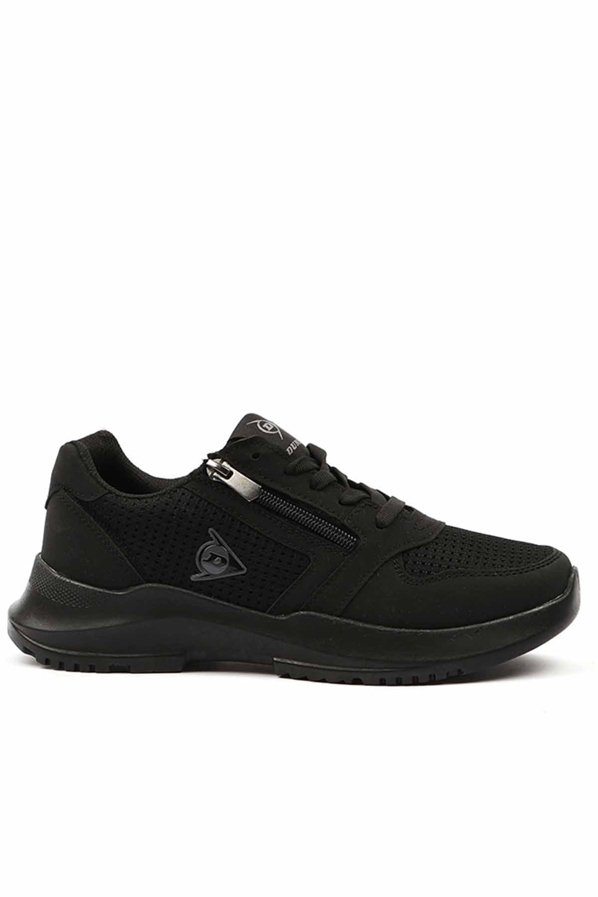 DUNLOPGünlük SporDunlop Siyah Fermuarlı Sneaker Kadın Günlük Spor Ayakkabı DNP-1716SIYAH