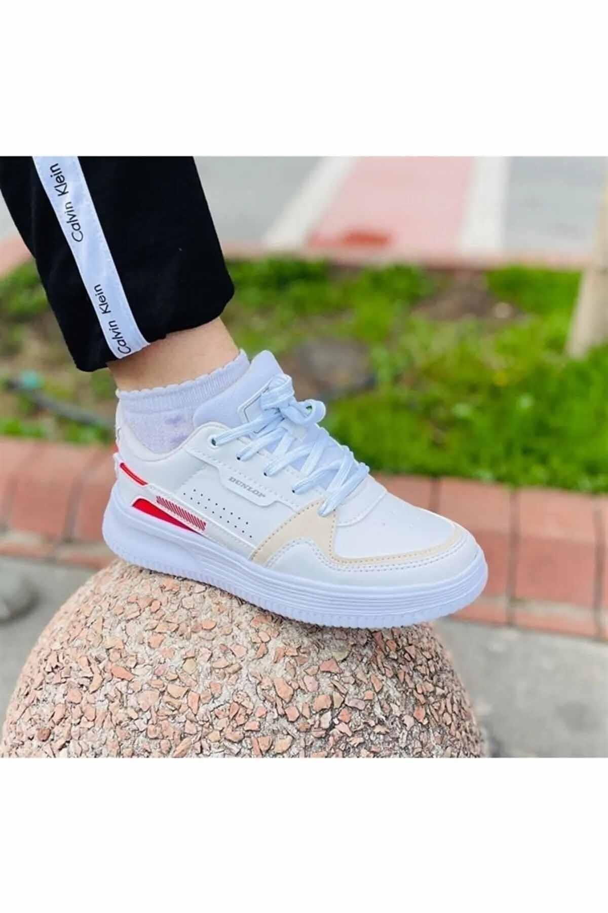 DUNLOPGünlük SporDunlop Sneakers Kadın Günlük Spor Ayakkabı DNP-1793ByzKrmz