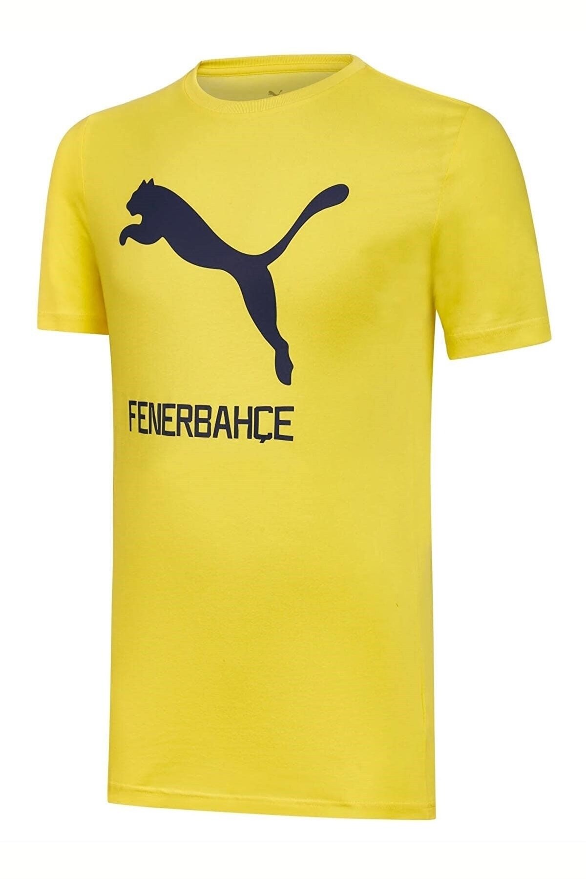 FenerbahçeTişörtFenerbahçe S.K Pamuklu Kumaş Erkek Tişört 773136-03SARI