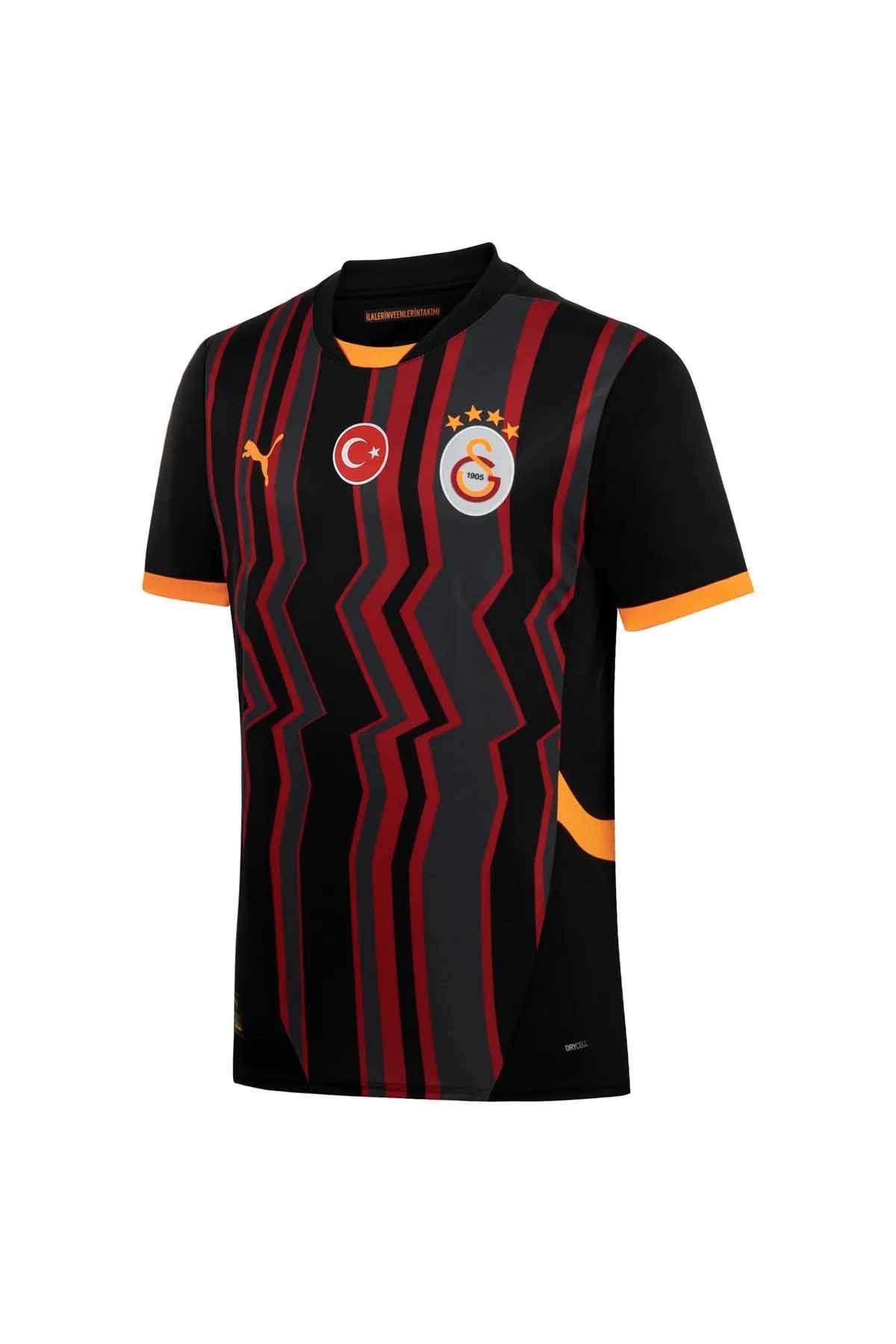 GalatasarayFormaGalatasaray 2024/2025 Third Jersey Erkek Forma 779654-03Siyah-Krmz