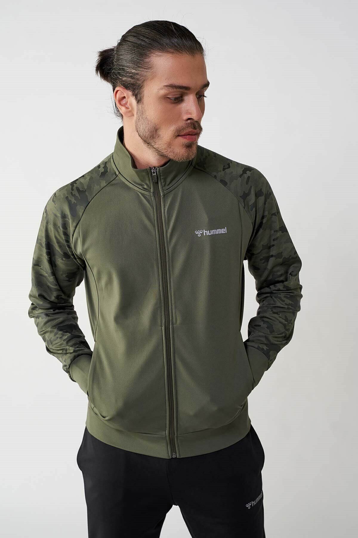 HUMMELCeketHummel Camu Zip Jacket Erkek Ceket 921225-1323BEETLE