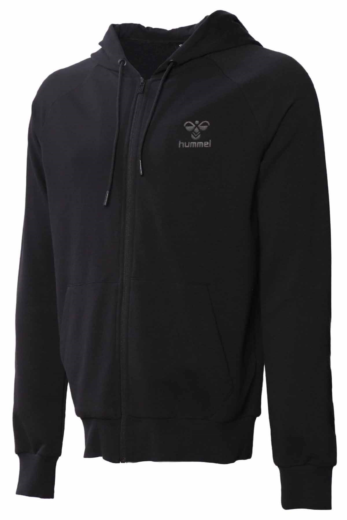 HUMMELCeketHummel T-isam 2.0 Zip Hoodie Erkek Ceket 921456-2001BLACK