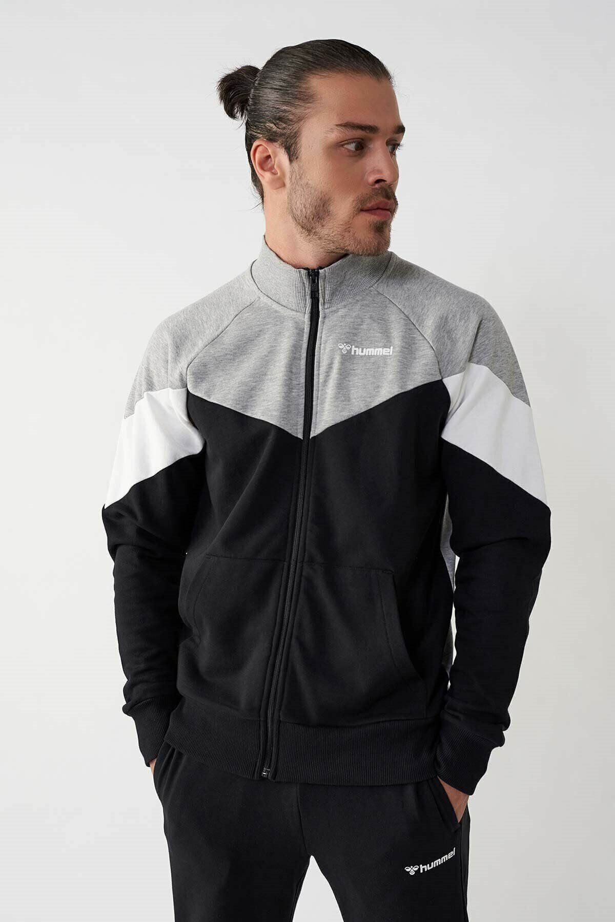 HUMMELCeketHummel Tiago Zip Jacket Erkek Ceket 921342-2006GREY-MEL.