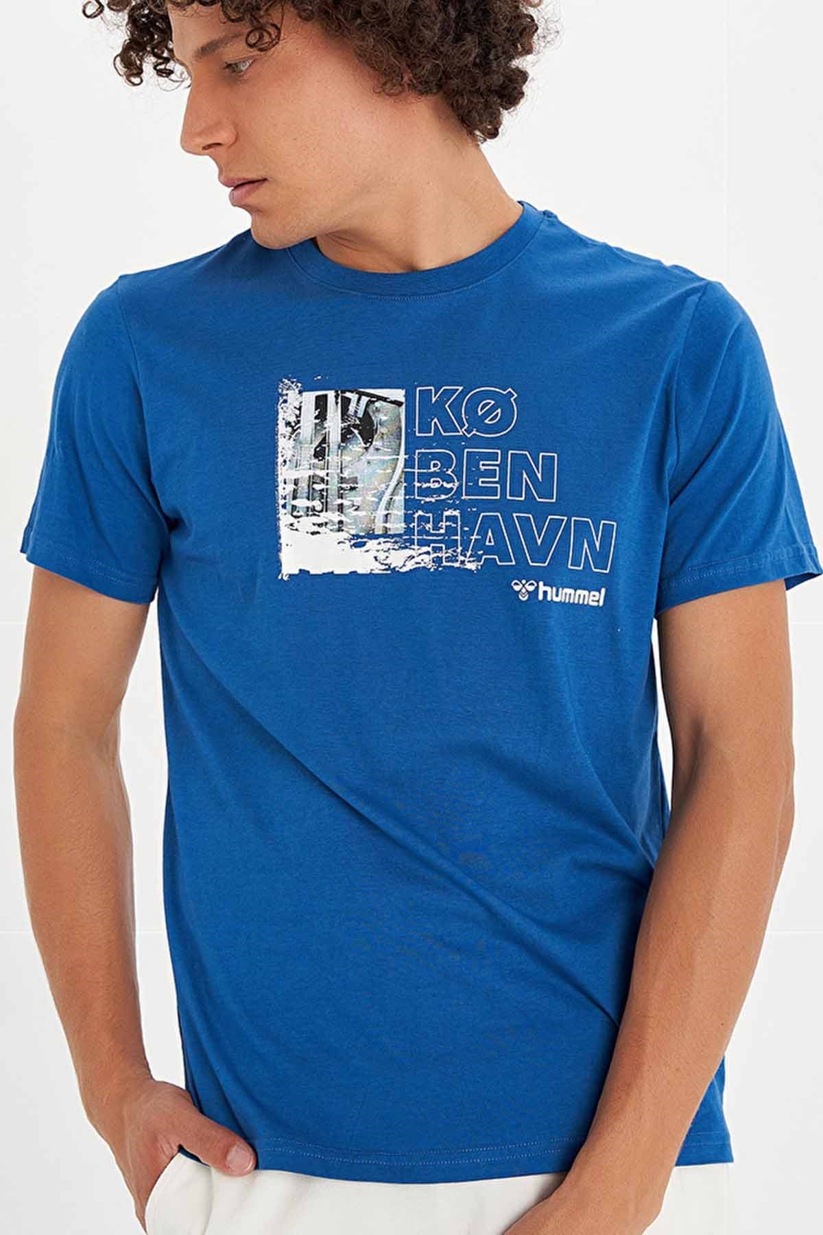 HUMMELHummel Havn T-Shirt Erkek Tişört 911506-2104LAPIS BLUE