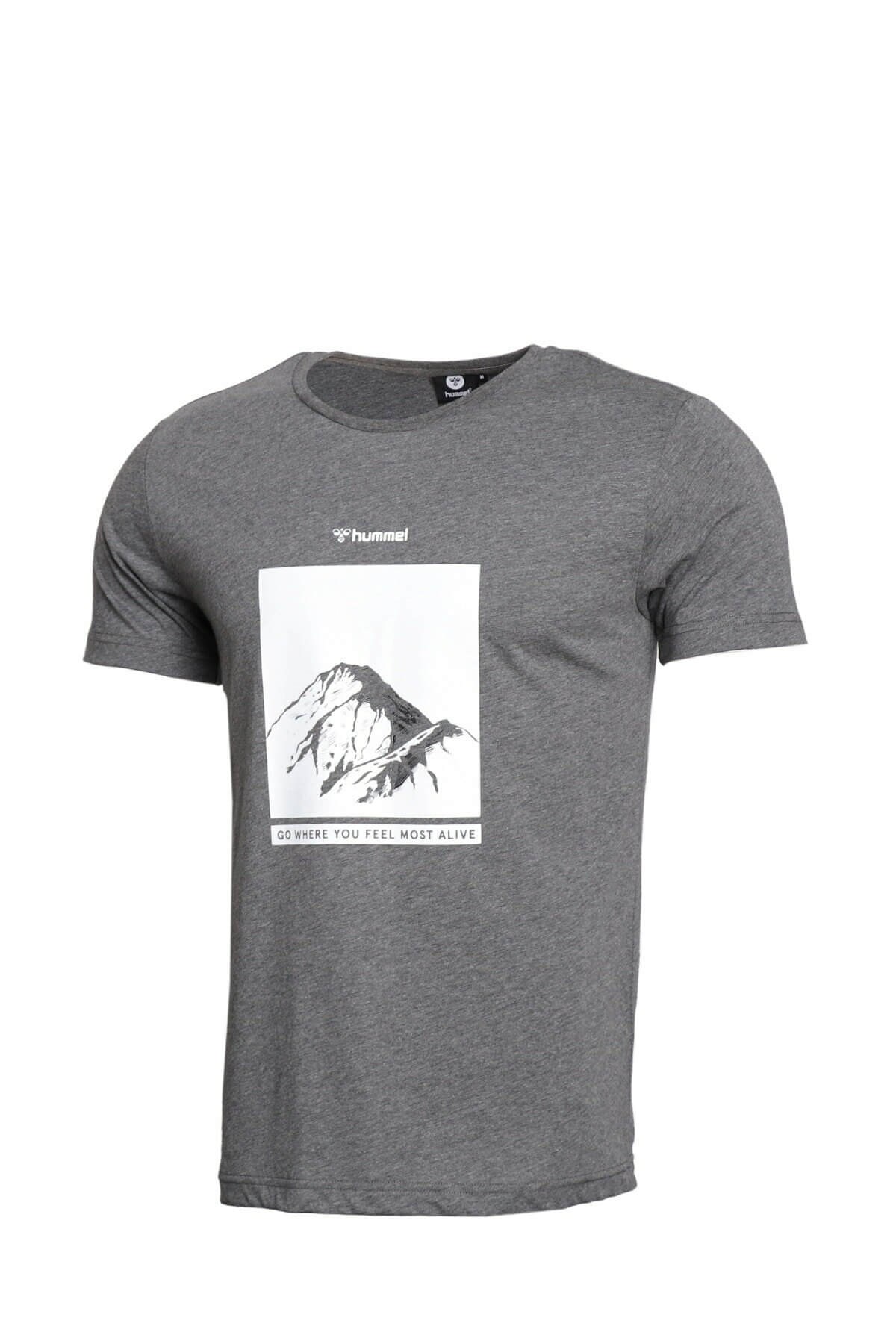 HUMMELTişörtHummel Everest Erkek Tişört 911405-2833ANT.MELANG