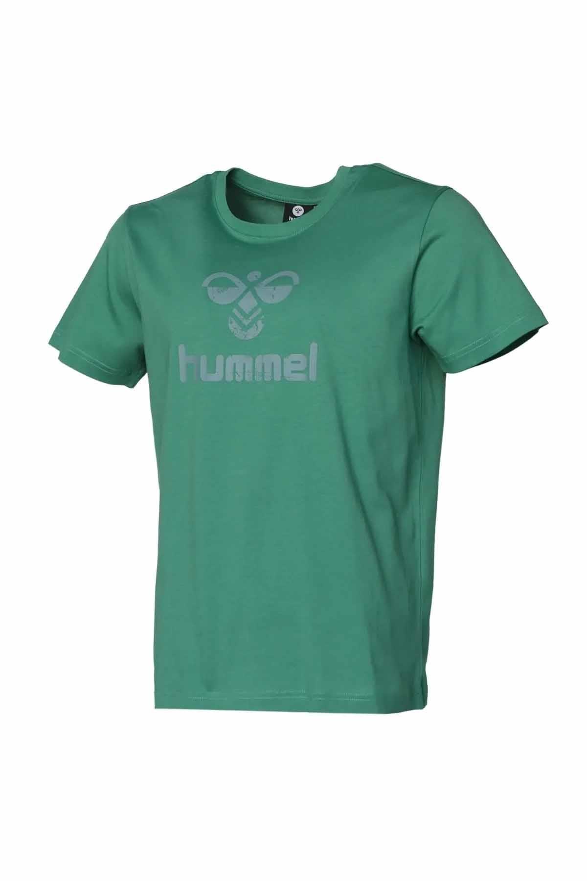 HUMMELTişörtHummel LEONA T-SHIRT S/S Erkek Tişört 911667-6110GREEN