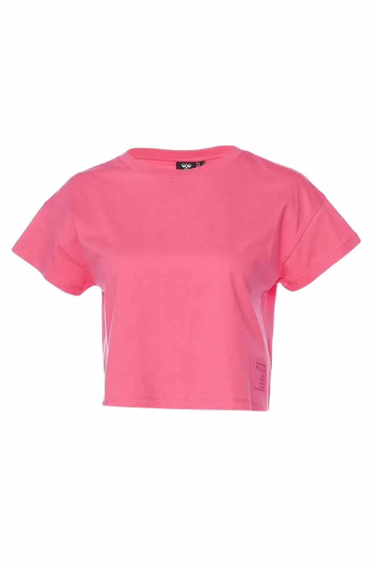 HUMMELTişörtHummel SANDRA CROP T-SHIRT S/S Kadın Tişört 911855-3440HOT PINK