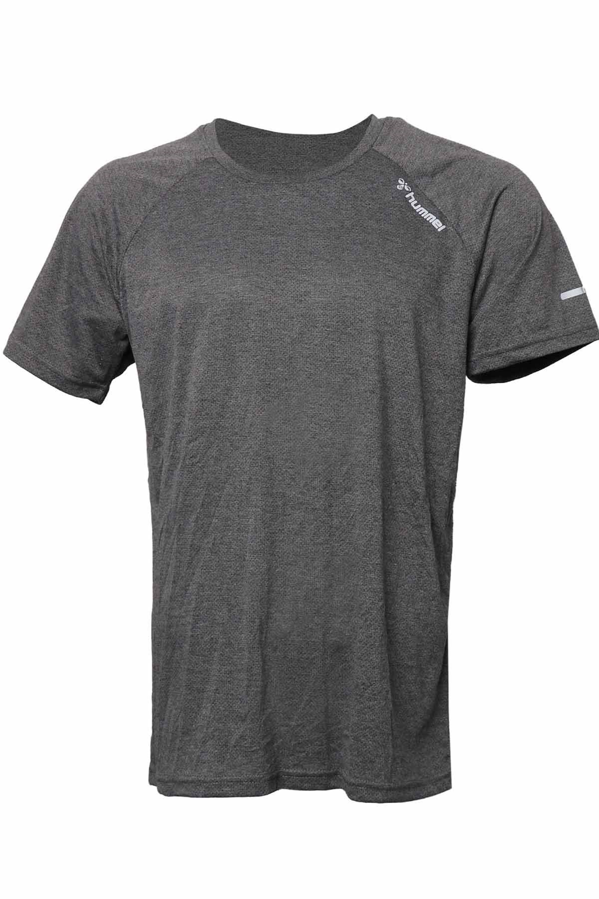 HUMMELTişörtHummel Venge T-Shirt Erkek Tişört 911370-2833ANT.MELANG