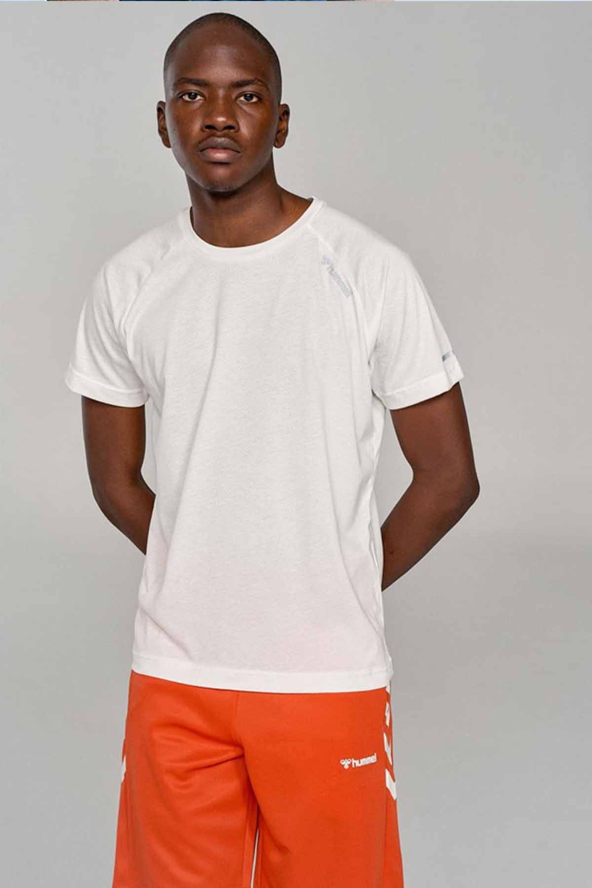 HUMMELTişörtHummel Venge T-Shirt Erkek Tişört 911370-9003OFF WHITE