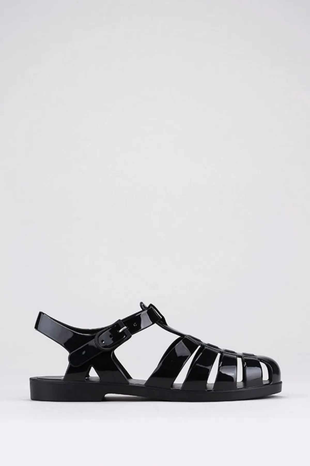 IGORSandaletIgor Biarritz Brillo Kadın Sandalet Ayakkabı S10258-002Negro
