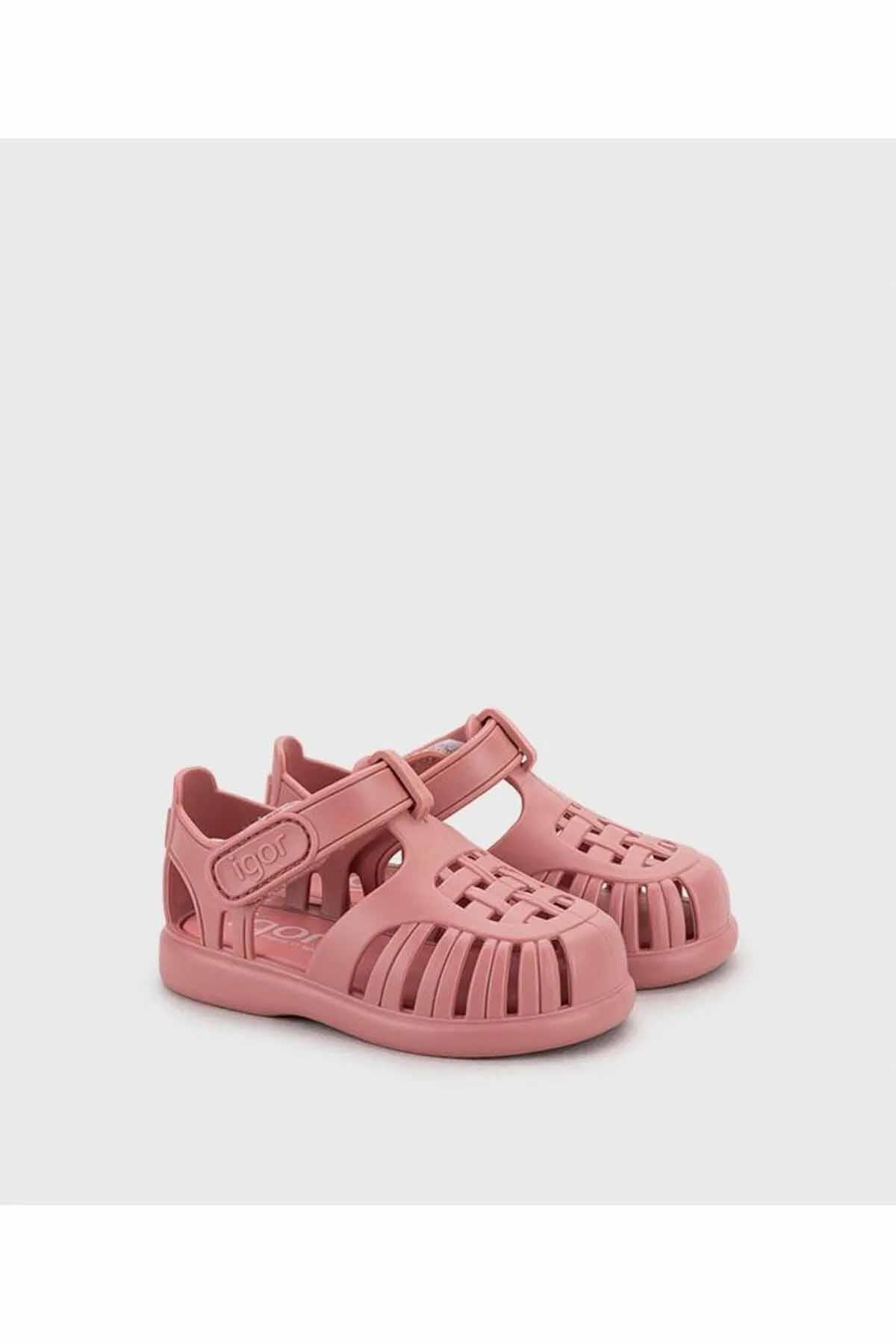IGORSandaletIgor Tobby Solid Çocuk Sandalet Ayakkabı S10271-383Rosa