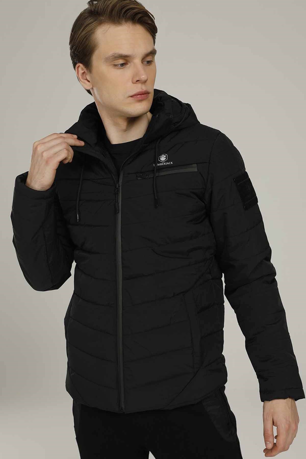 LUMBERJACKMontLumberjack Josep Coat Erkek Mont 101044977Siyah