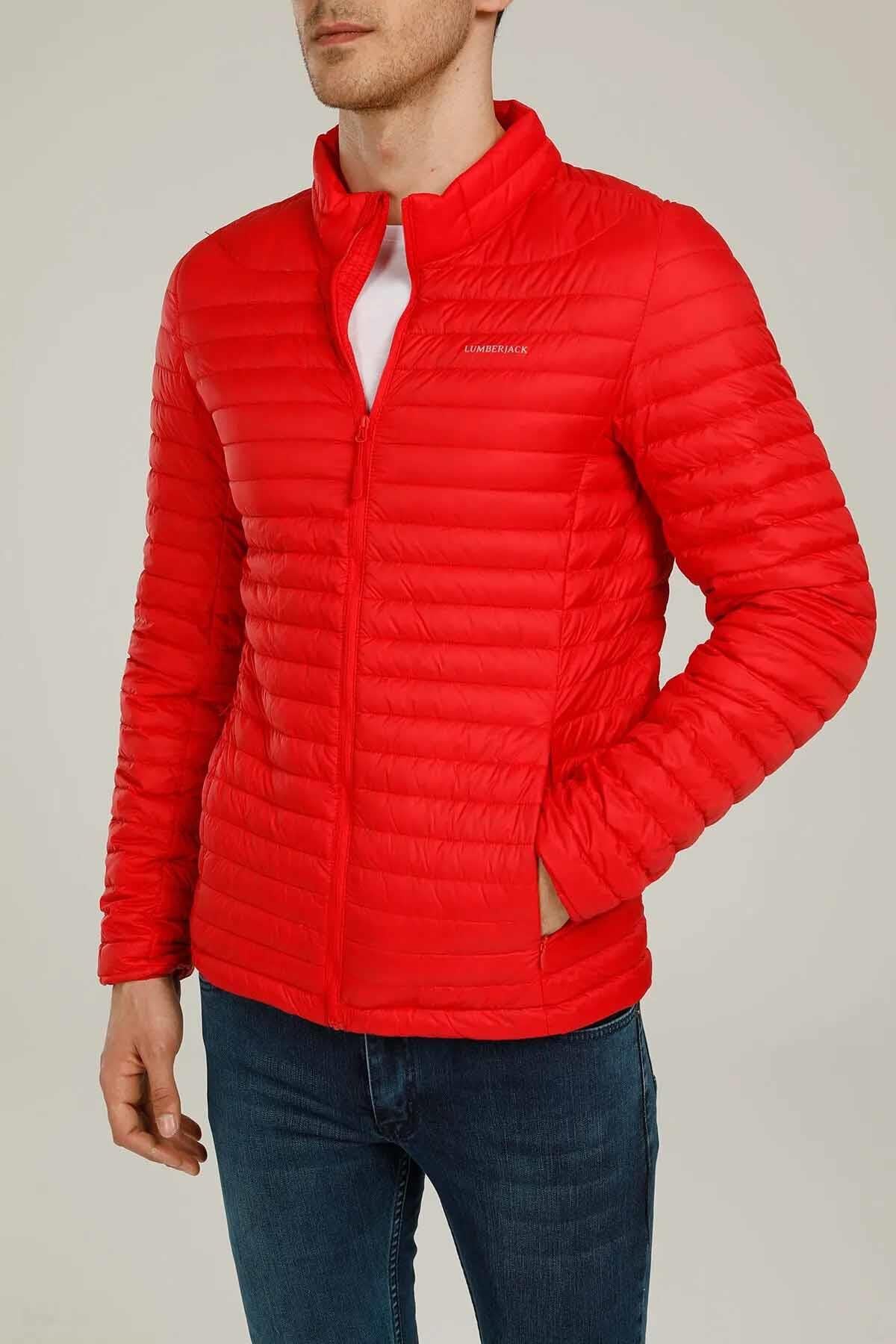 LUMBERJACKMontLumberjack Kuş Tüyü Mont Erkek Mont 101044994KIRMIZI