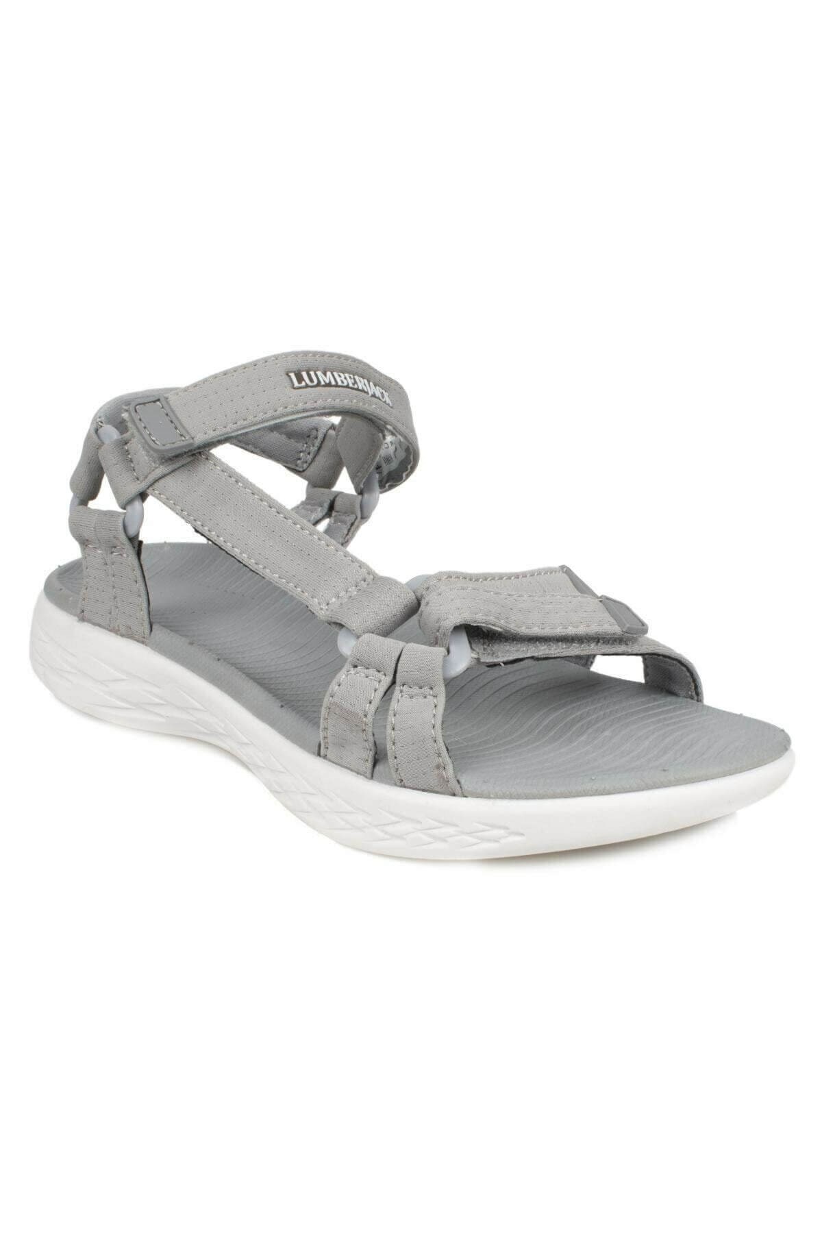LUMBERJACKSandaletLumberjack Summery 1FX Kadın Sandalet Ayakkabı 101013907GRI