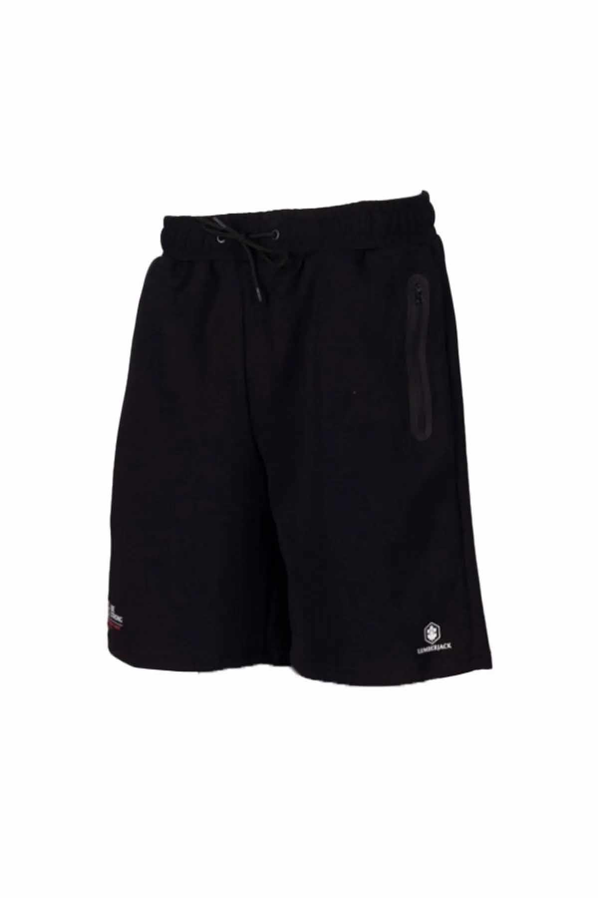 LUMBERJACKŞortLumberjack CT1082 Kennedy Slogan Short Erkek Şort 101093852-1Siyah