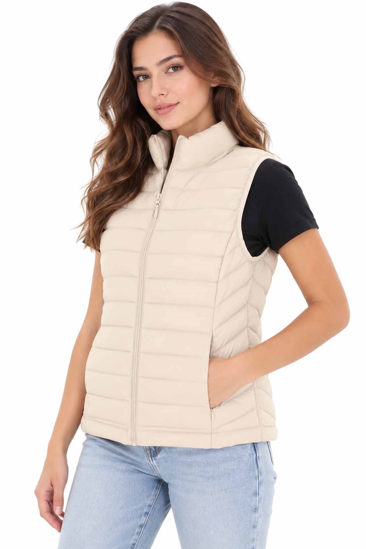 LUMBERJACKYelekLumberjack WL Vest 4SN34 6PR Kadın Yelek 102696964Bej