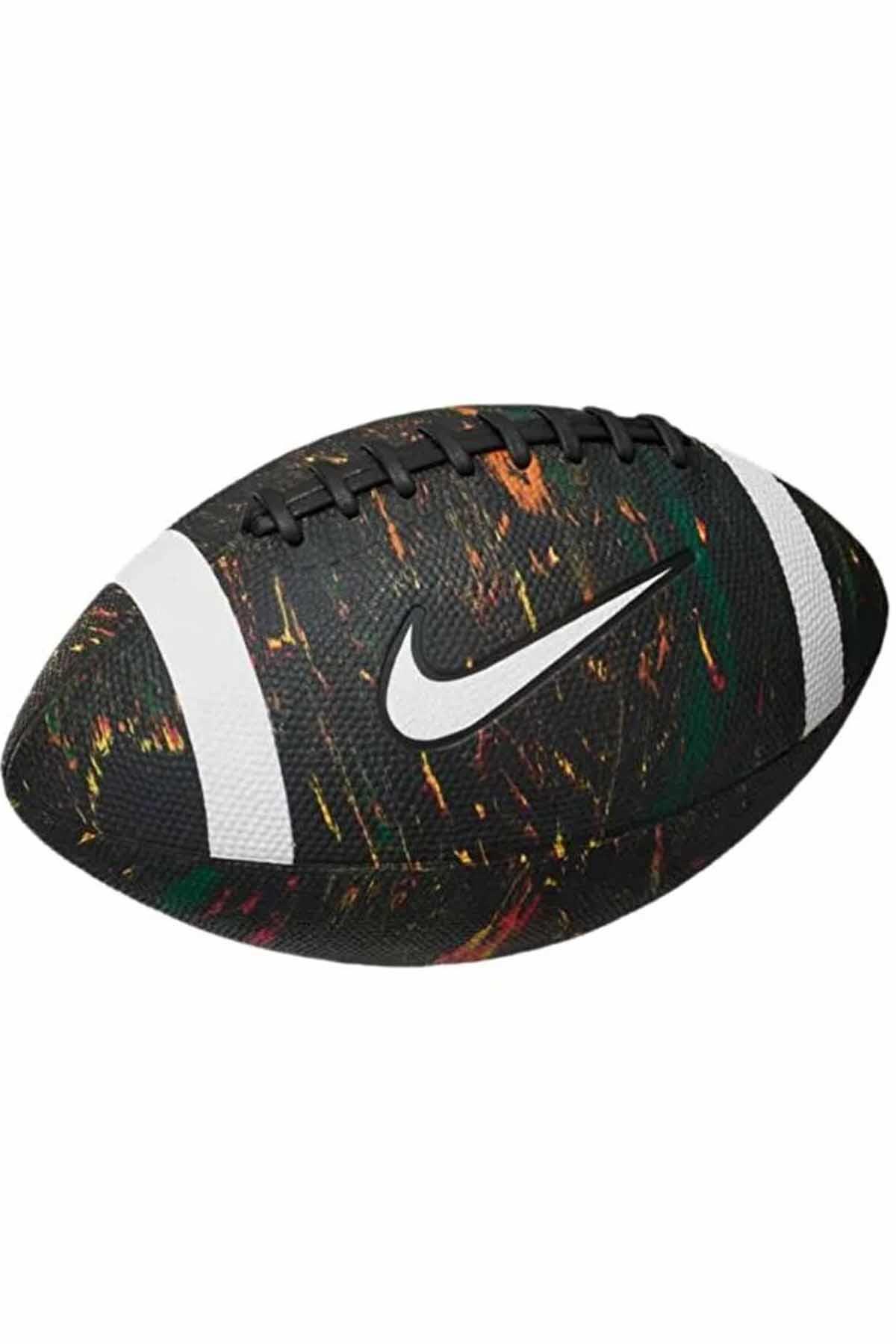 NIKEAmerikan Futbol TopuNIKE PLAYGROUND FB OFFICIAL NN DEFLATED MULTI/BLACK/WHITE Erkek Amerikan Futbol Topu N.100.4476.924.09-Siyah