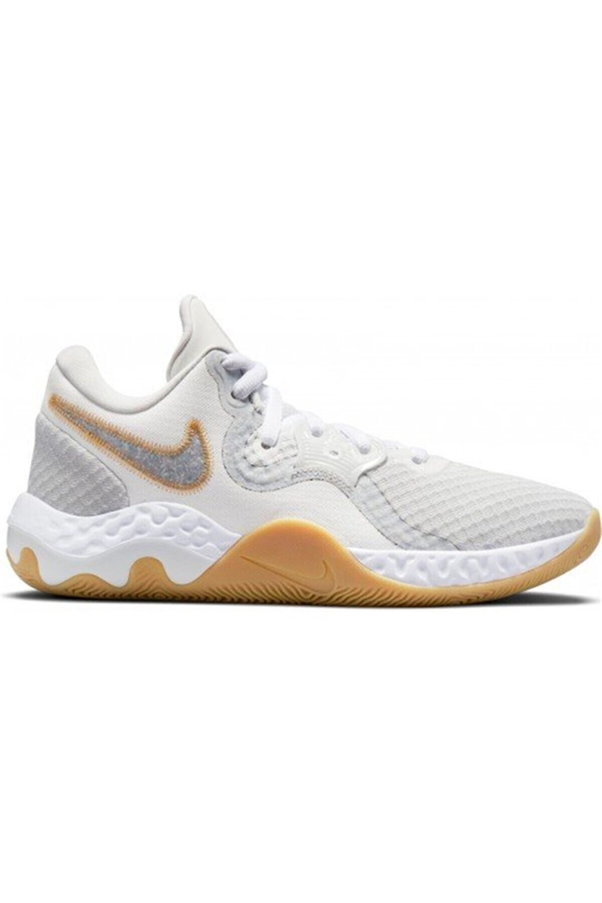 NIKE BasketbolNike Renew Elevate 2 Erkek Basketbol Ayakkabı CW3406-100-Gri