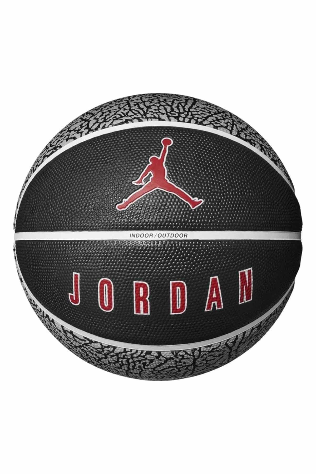 NIKEBasketbol TopuNike Jordan Playground 2.0 8P Deflated Wolf Unisex Basketbol Topu J.100.8255.055.07-Siyah