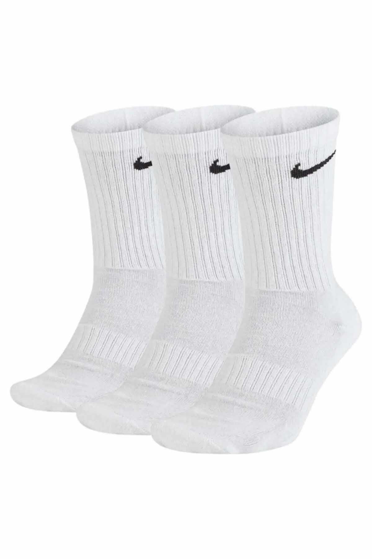 NIKEÇorapNike EVERYDAY CSH CRW 3PR Unisex Çorap SX7664-100-BEYAZ