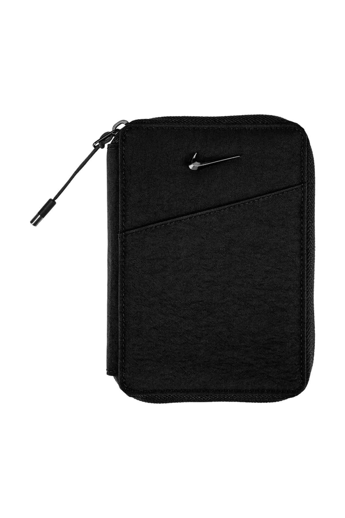 NIKECüzdanNike AURA TRAVEL WALLET BLACK/BLACK/BLACK OSFM Unisex Cüzdan N.101.2371.013.OSSiyah
