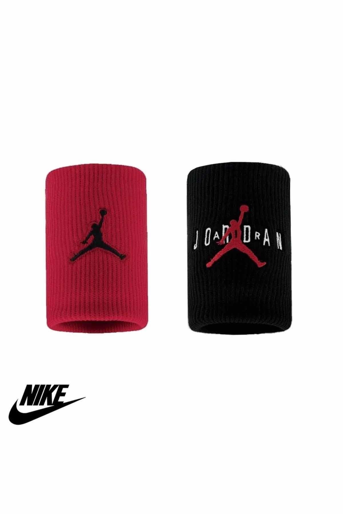 NIKEEl BilekliğiNike Jordan Jumpman Wrist Band Unisex El Bilekliği J.100.7579.636.OS-Siyah-Krmz