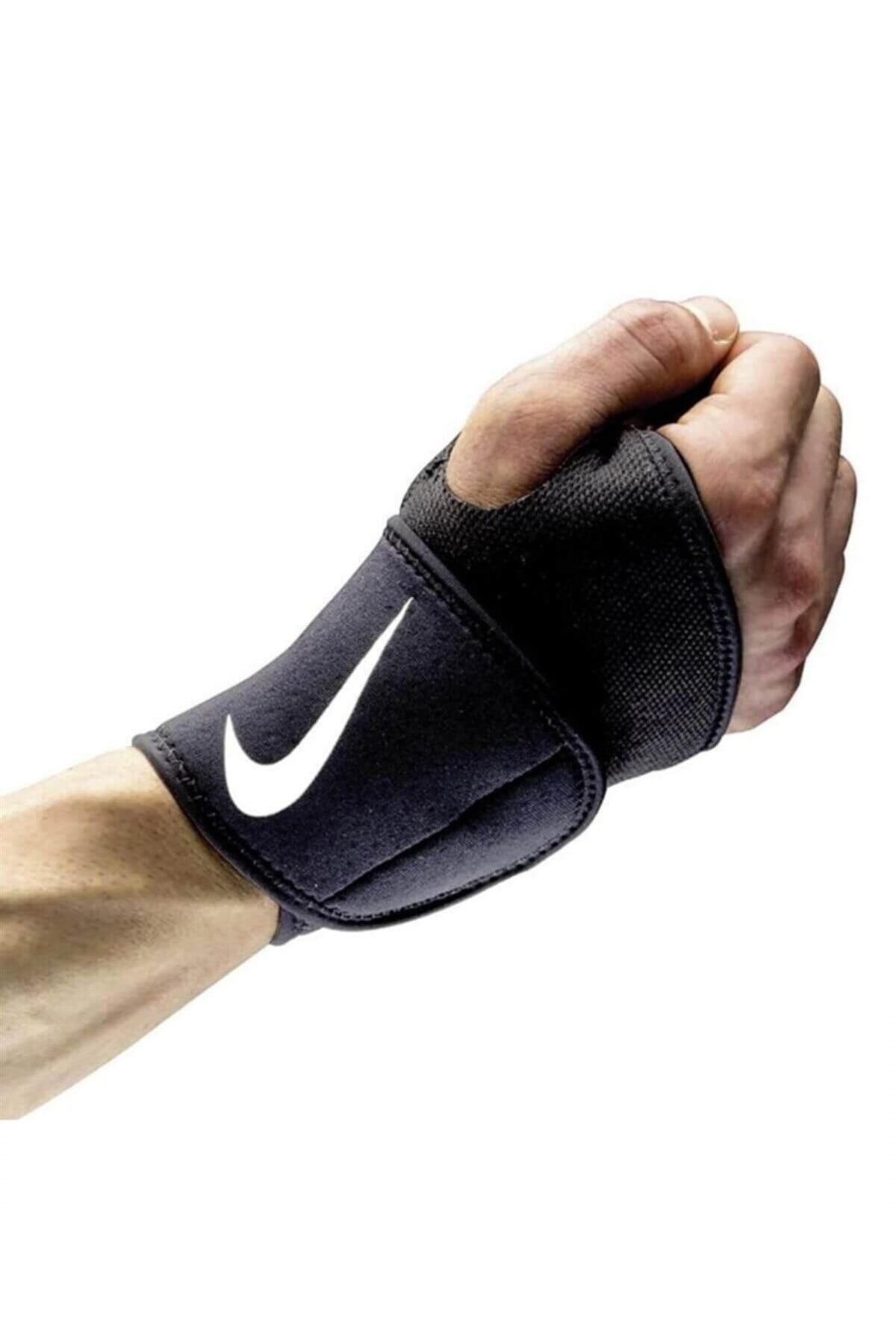 NIKEEl BilekliğiNike Pro Wrist And Thumb Wrap 3.0 Unisex El Bilekliği N.100.0679.010.OS-Siyah