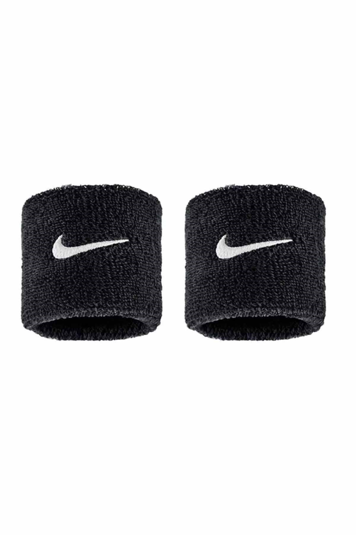 NIKEEl BilekliğiNIKE SWOOSH CLASSIC WRISTBANDS 2PK BLACK/WHITE OSFM Unisex El Bilekliği N.101.2405.010.OSSiyah