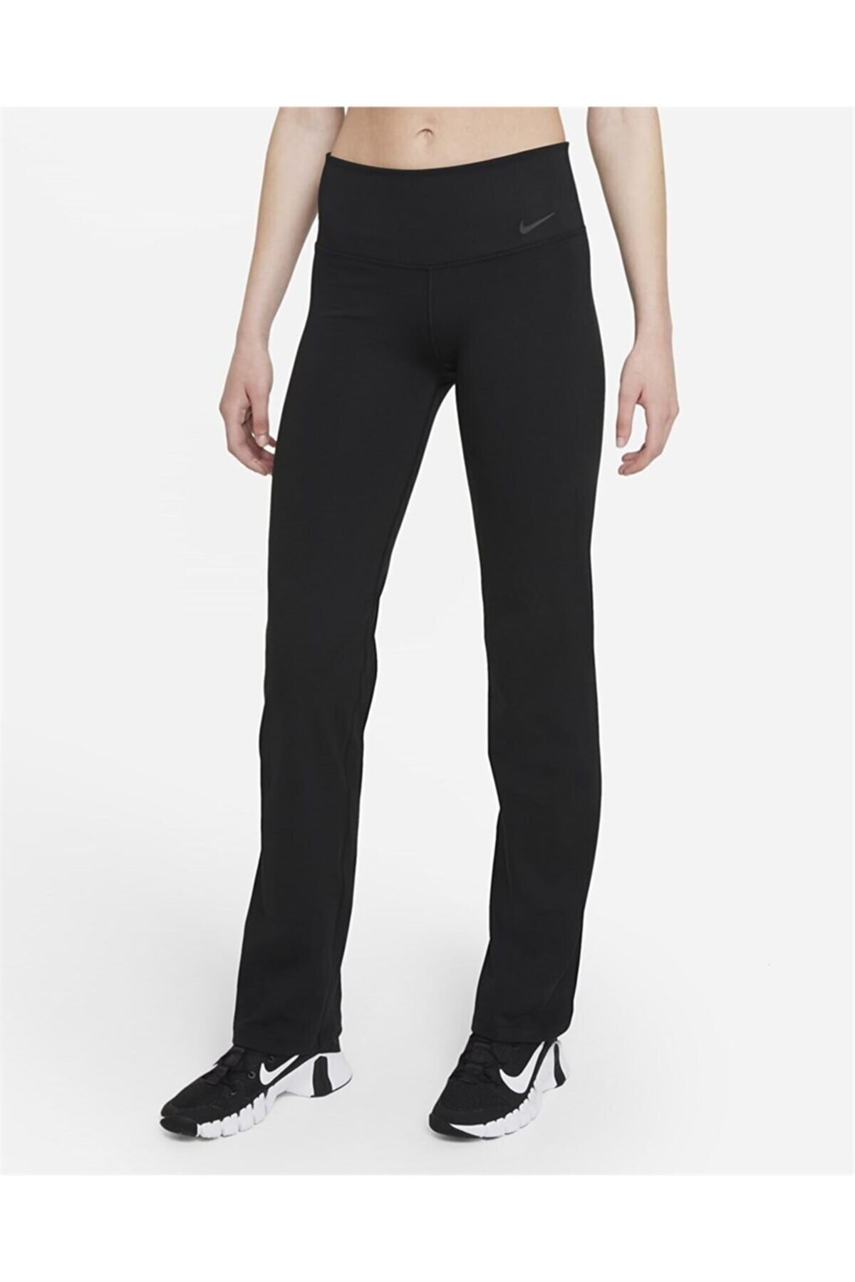 NIKEEşofman AltNike W Df Pwr Classic Pant Kadın Eşofman Alt DM1191-010-Siyah
