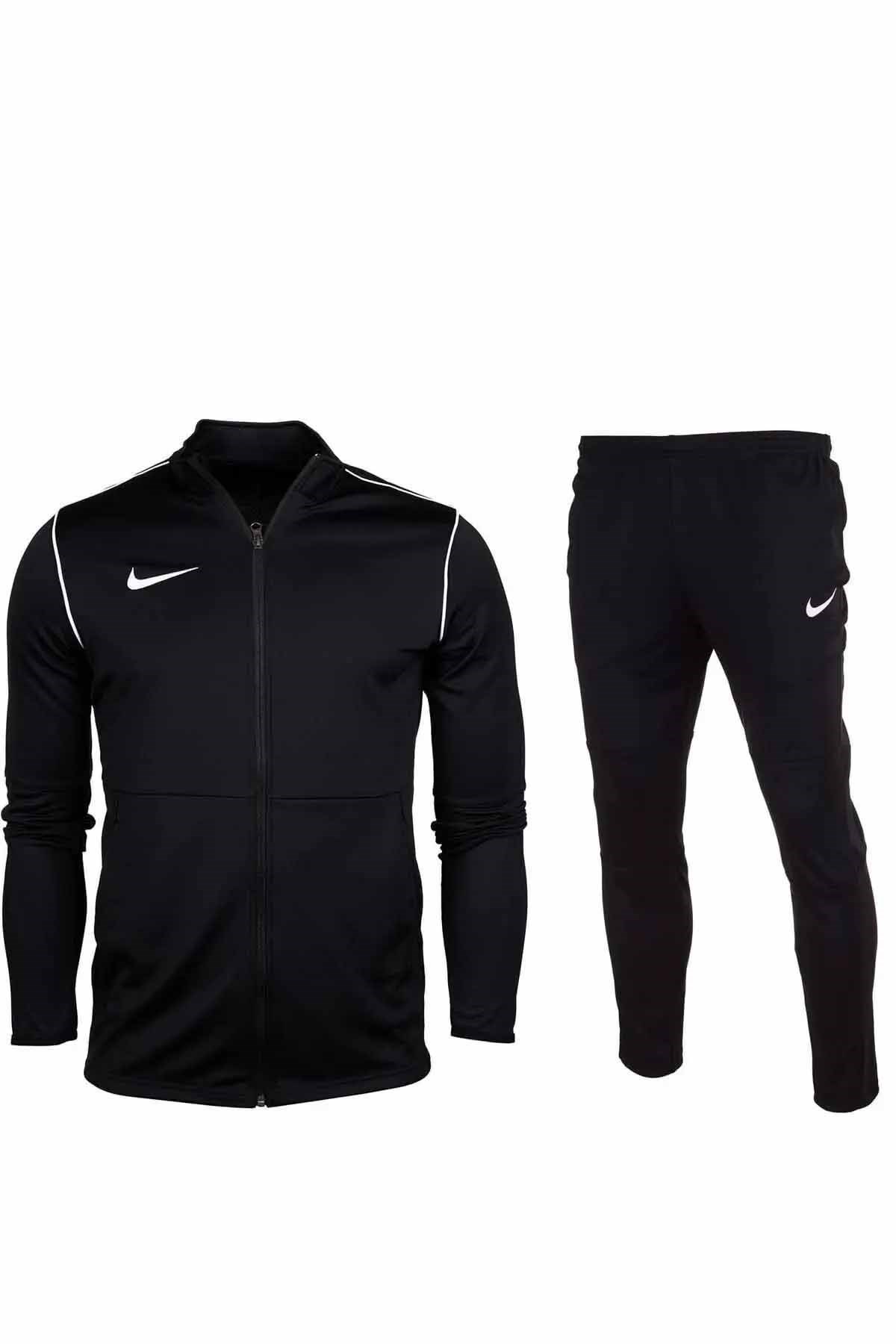 NIKEEşofman TakımNike Dry Park 20 B1 Erkek Eşofman Takım NK6885-010-1-SIYAH