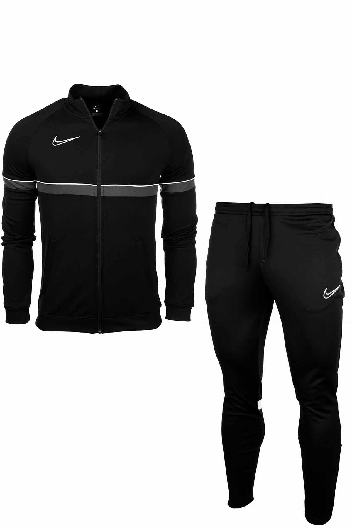 NIKEEşofman TakımNike Raşel Kumaş Eşofman Takımı Erkek Eşofman Takım NK6113-014-SIYAH